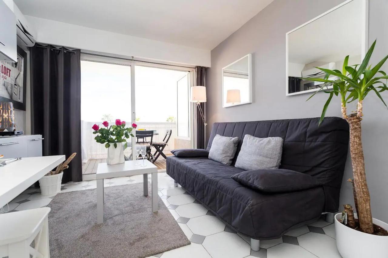 Modern Studio Apt W/Balcony/Port Views/Nr Old Town Antibes Luaran gambar