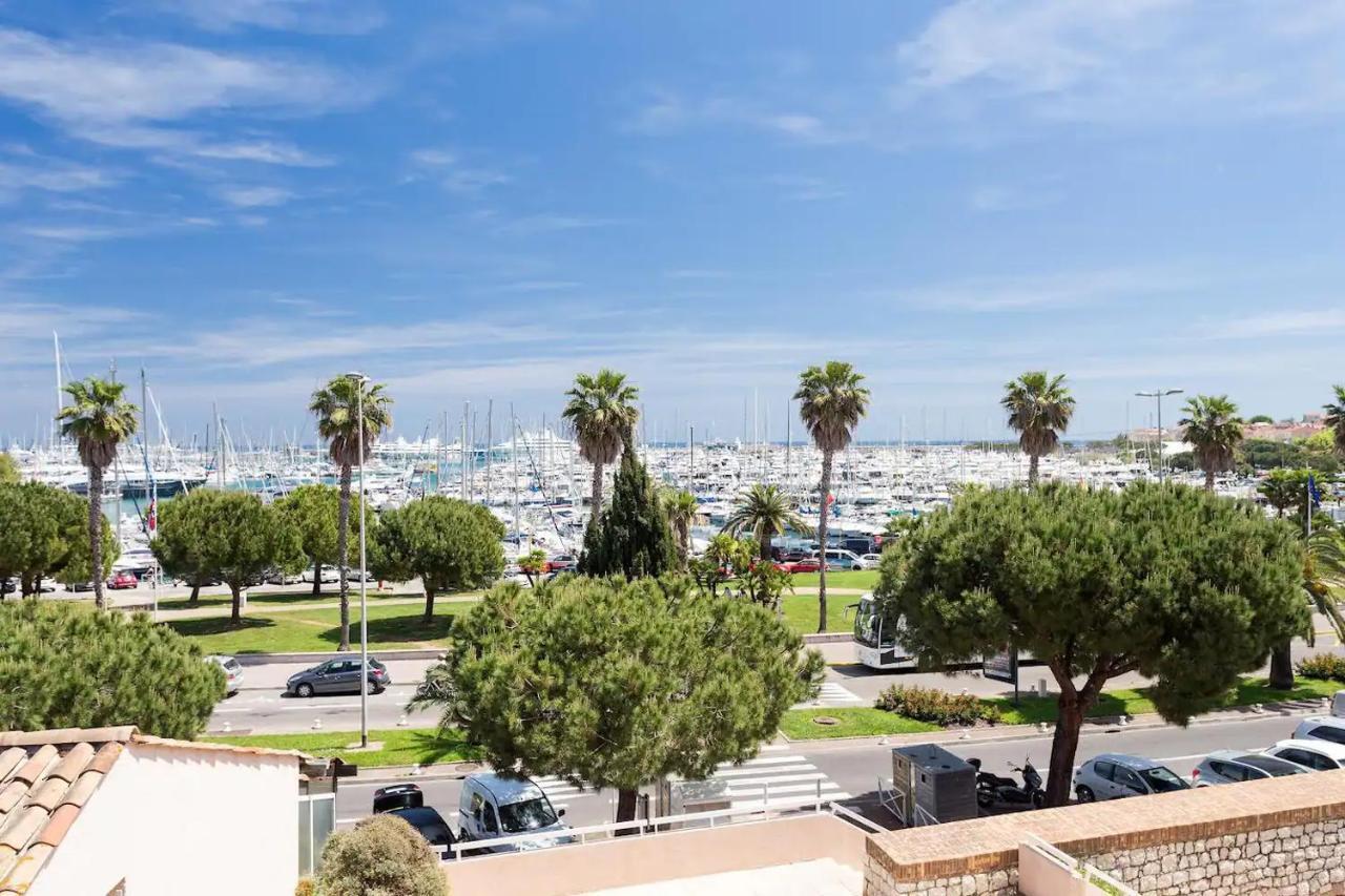 Modern Studio Apt W/Balcony/Port Views/Nr Old Town Antibes Luaran gambar